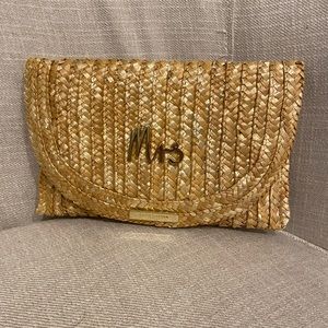 Woven “Mrs” Handbag